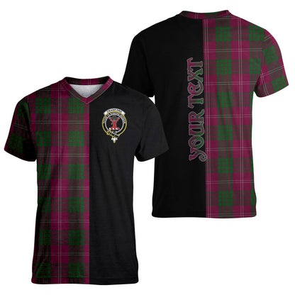 Printivon Crawford Tartan Personalize Half T shirt