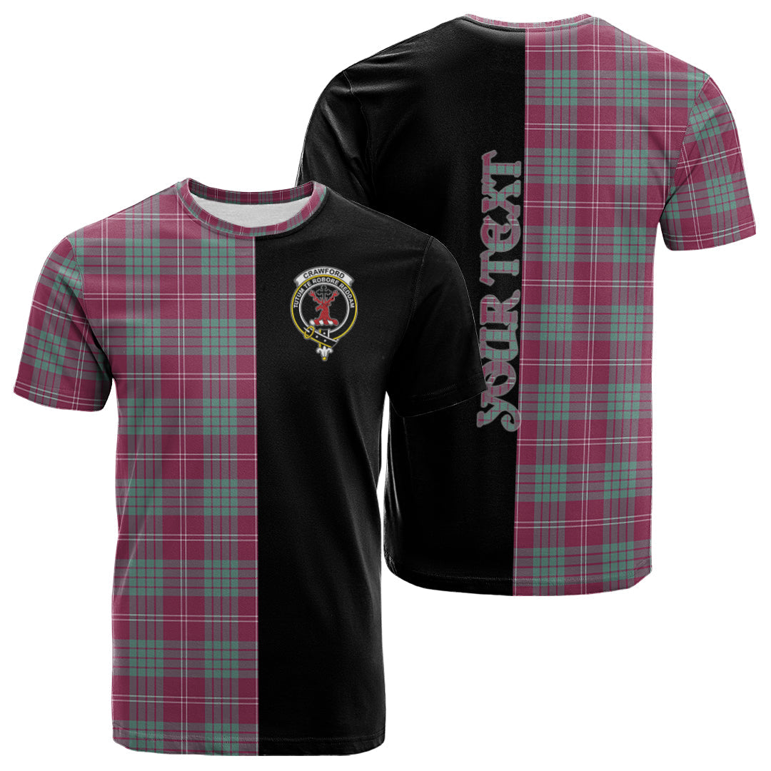Printivon Crawford Ancient Tartan Personalize Half T shirt