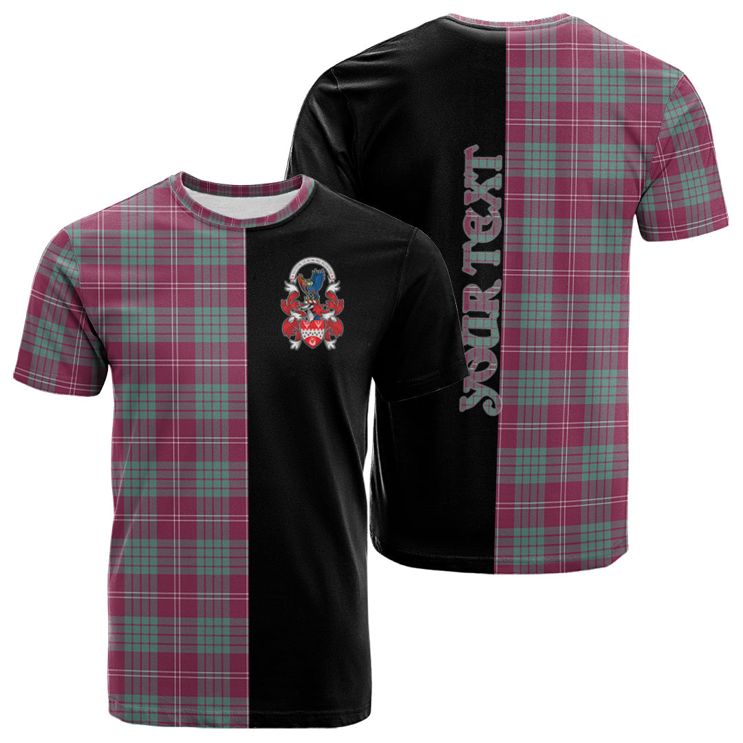 Printivon Crawford Ancient of NewZealand Tartan Personalize Half T shirt