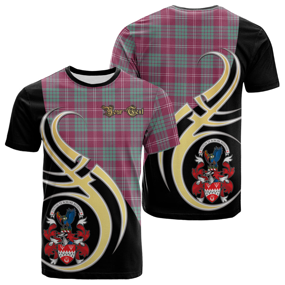 Printivon Crawford Ancient of NewZealand Tartan Crest Believe In Me T Shirt