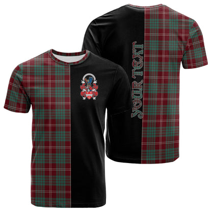 Printivon Crawford Modern of NewZealand Tartan Personalize Half T shirt
