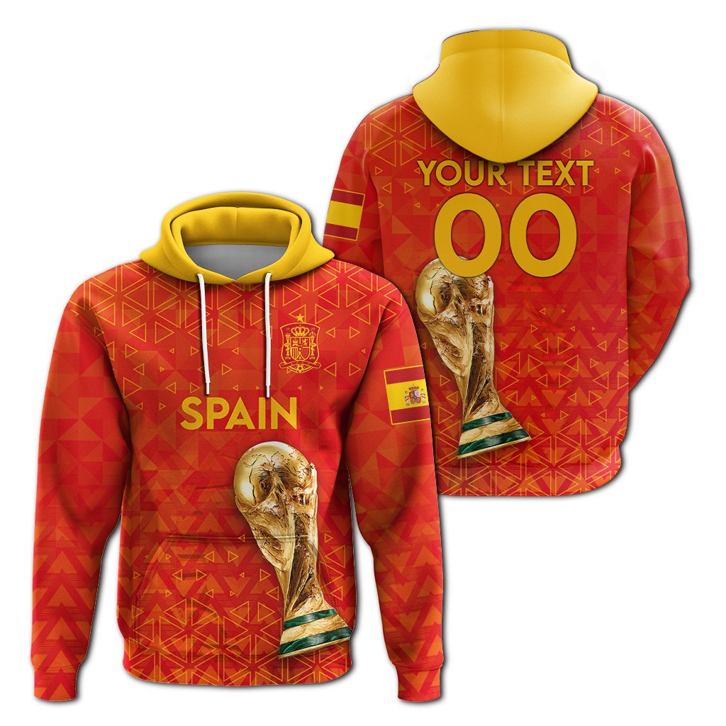 Custom Spain Football 2022 Hoodie