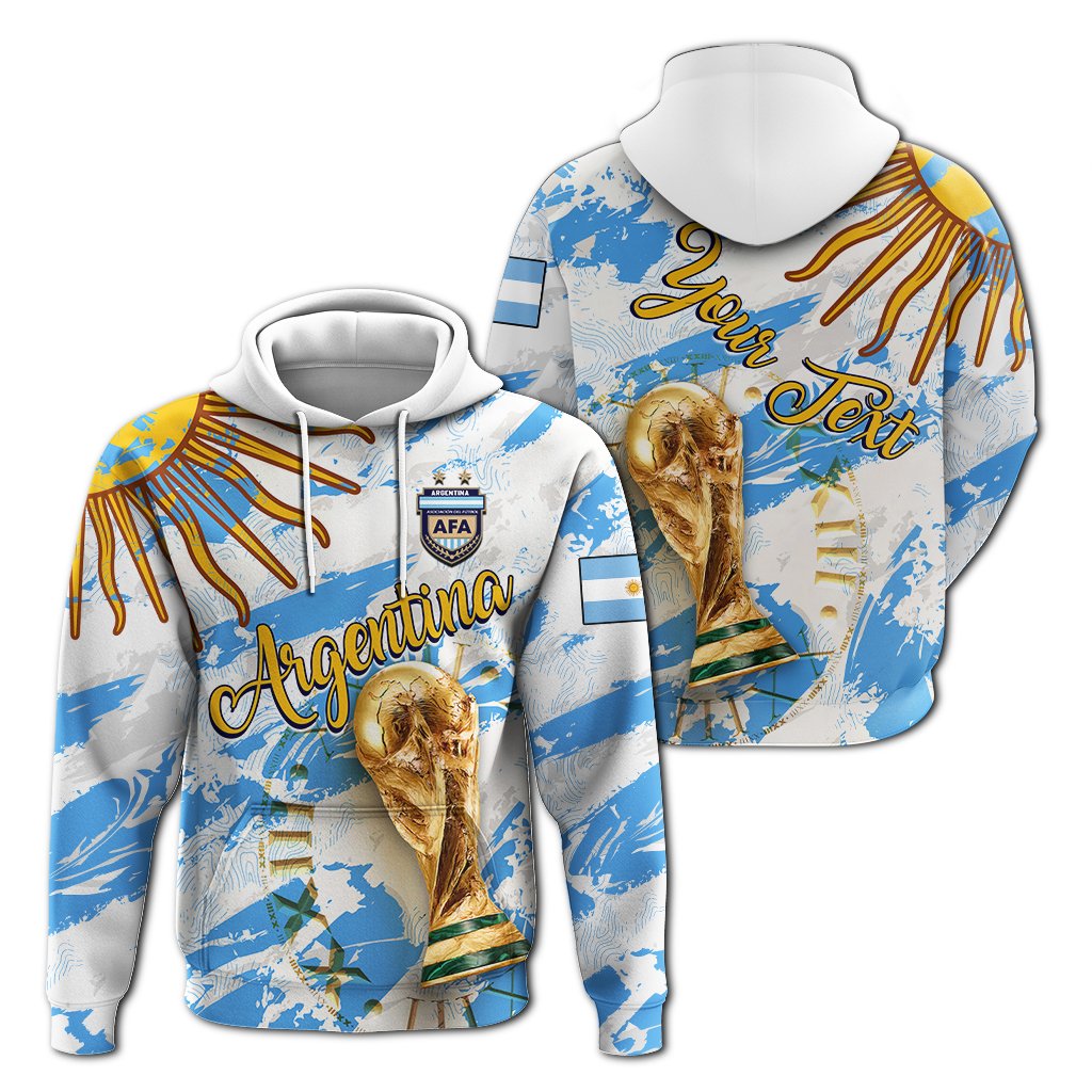 Custom Argentina Football 2022 Hoodie