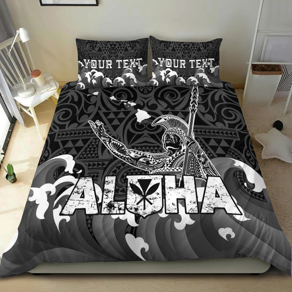 (Custom Personalised) Hawaii King Kamehameha Aloha Hawai'i Nei Bedding Set