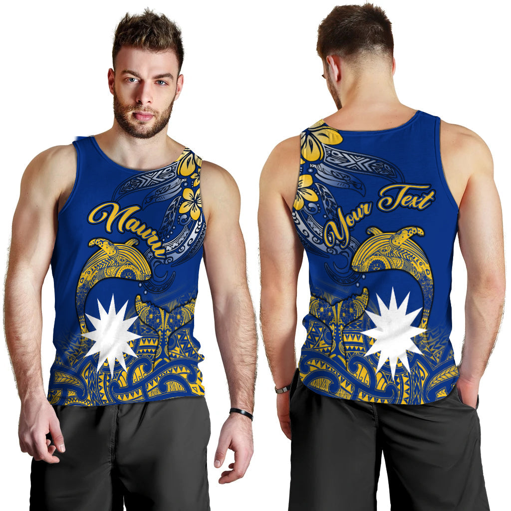 Custom Personalised Nauru Independence The Way Of Water Men Tank Top