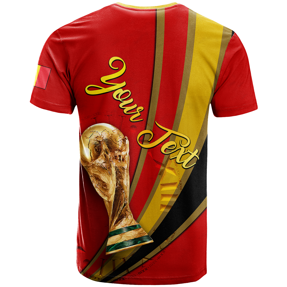 Custom Belgium T Shirt Football 2022