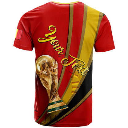 Custom Belgium T Shirt Football 2022