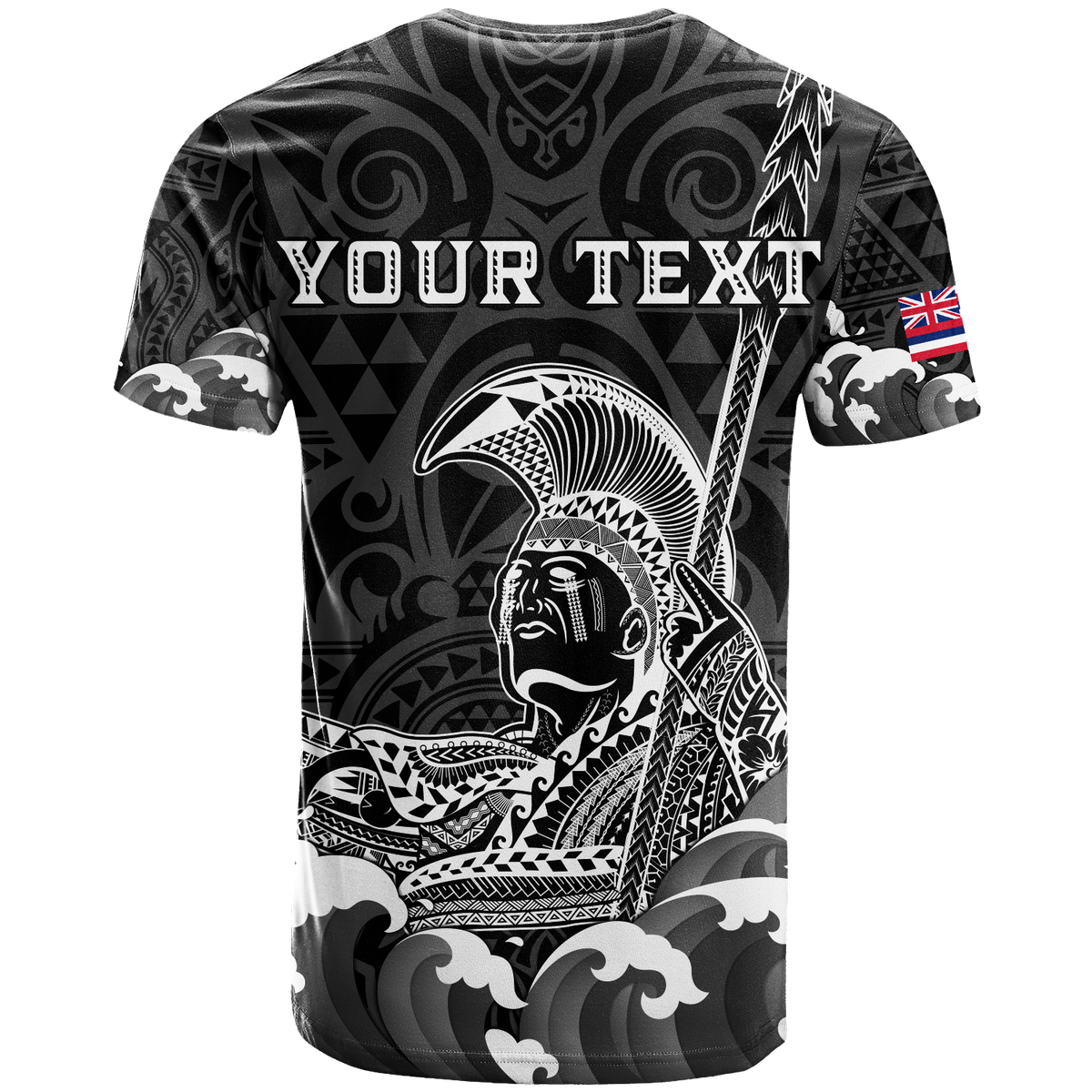 Custom Personalised Hawaii King Kamehameha Aloha Hawai'I Nei T Shirt -