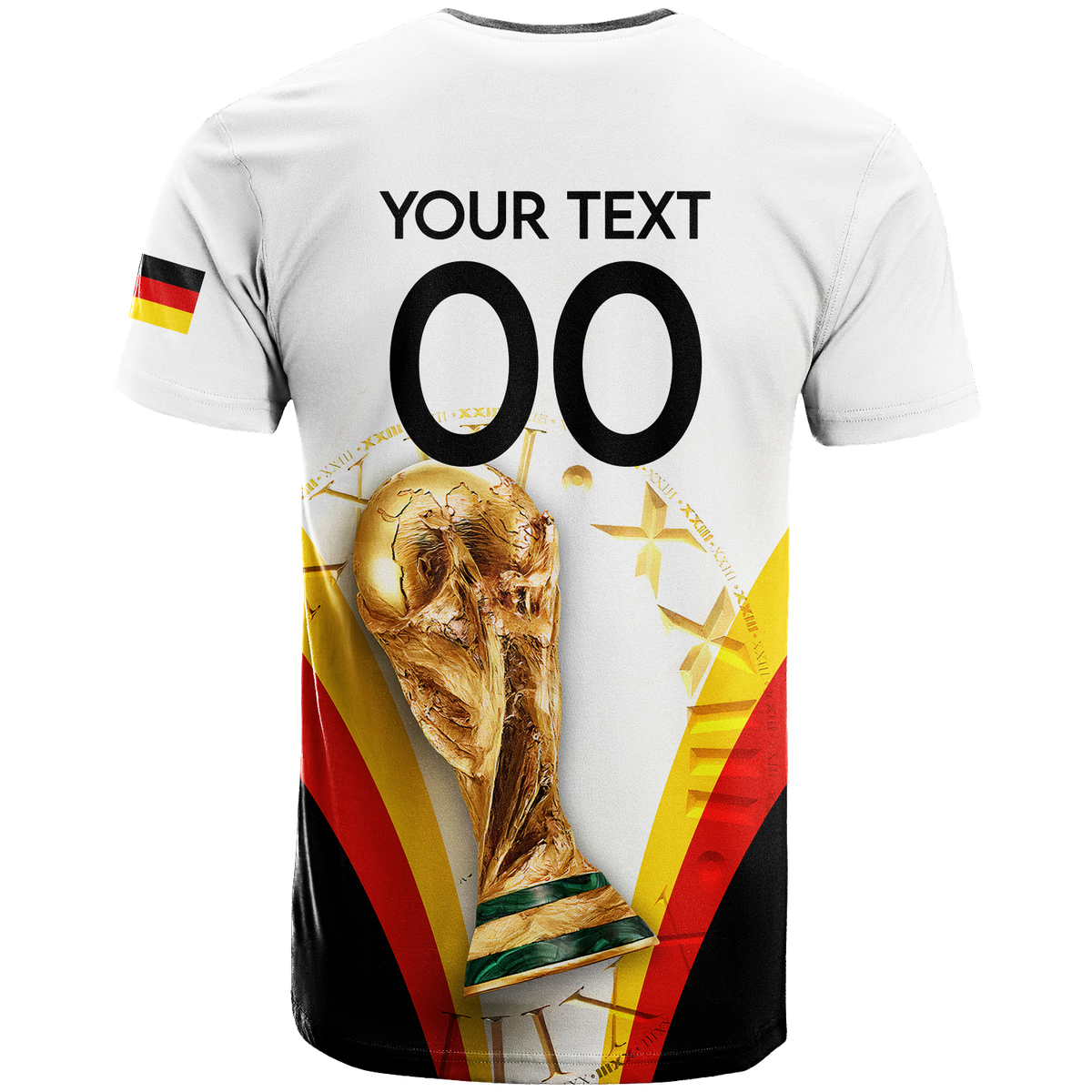 Custom Germany T Shirt Football 2022