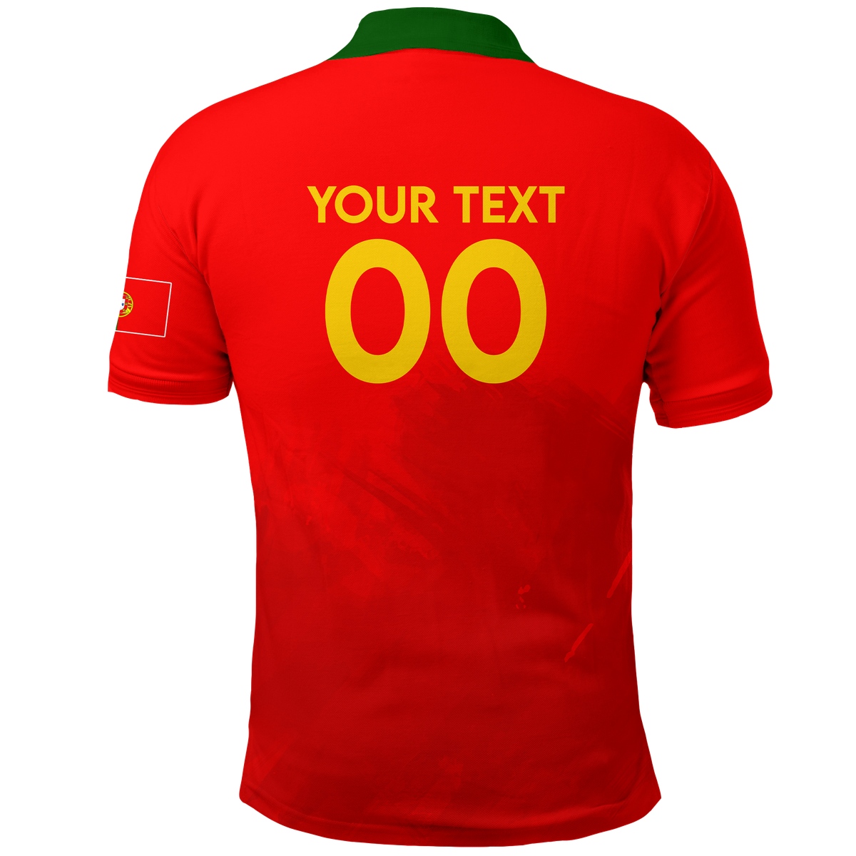 Custom Portugal Polo Shirt Football 2022
