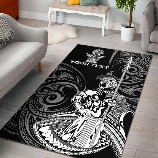 (Custom Personalised) Hawaii Ikaika Warrior Area Rug