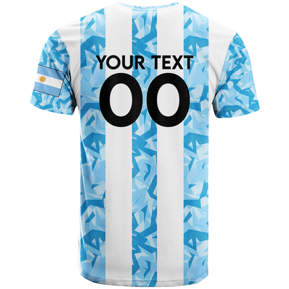 Custom Argentina T Shirt Football 2022
