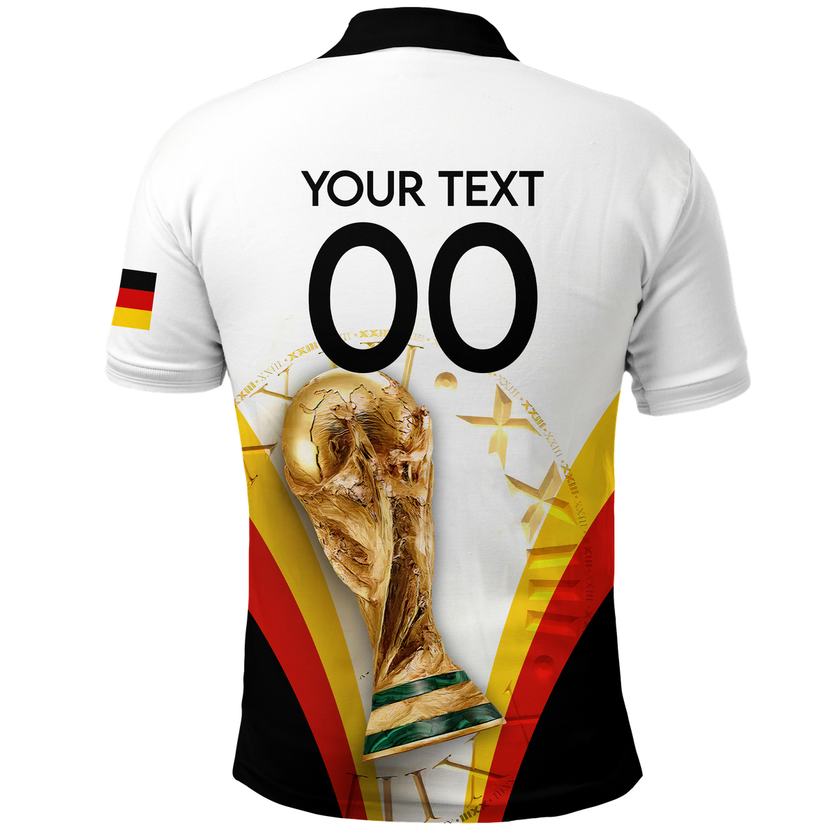 Custom Germany Polo Shirt Football 2022