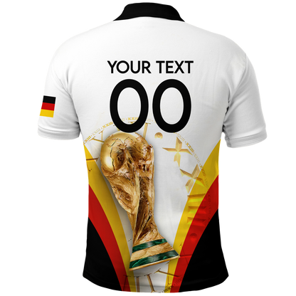 Custom Germany Polo Shirt Football 2022