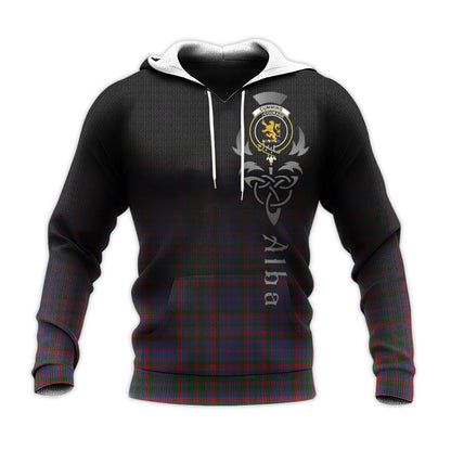 Printivon Cumming Tartan Crest Alba Celtic Hoodie