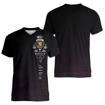 Printivon Cumming Tartan Crest Alba Celtic T Shirt