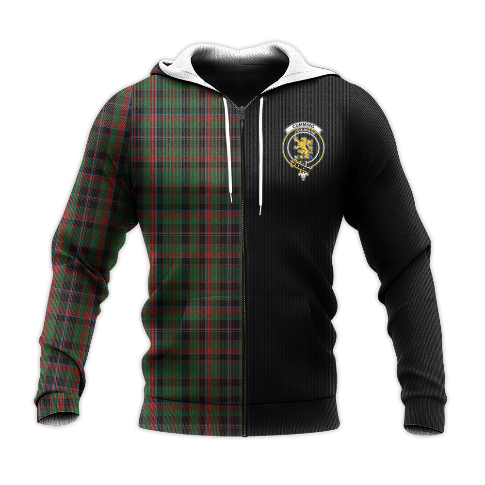 Printivon Cumming Hunting Tartan Personalize Half Hoodie