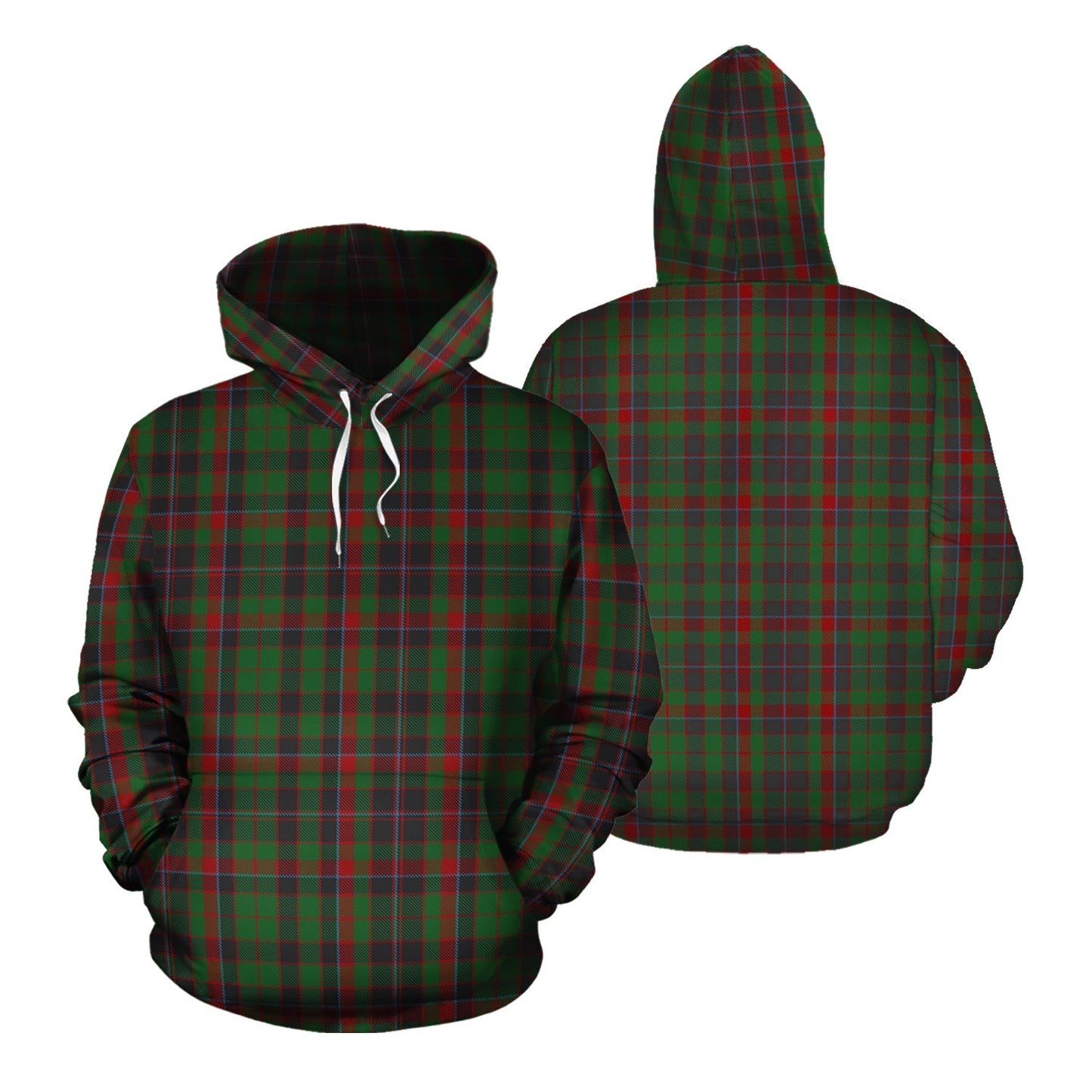 Printivon Cumming Hunting Tartan Hoodie
