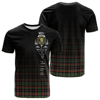 Printivon Cumming Hunting Ancient Tartan Crest Alba Celtic T Shirt