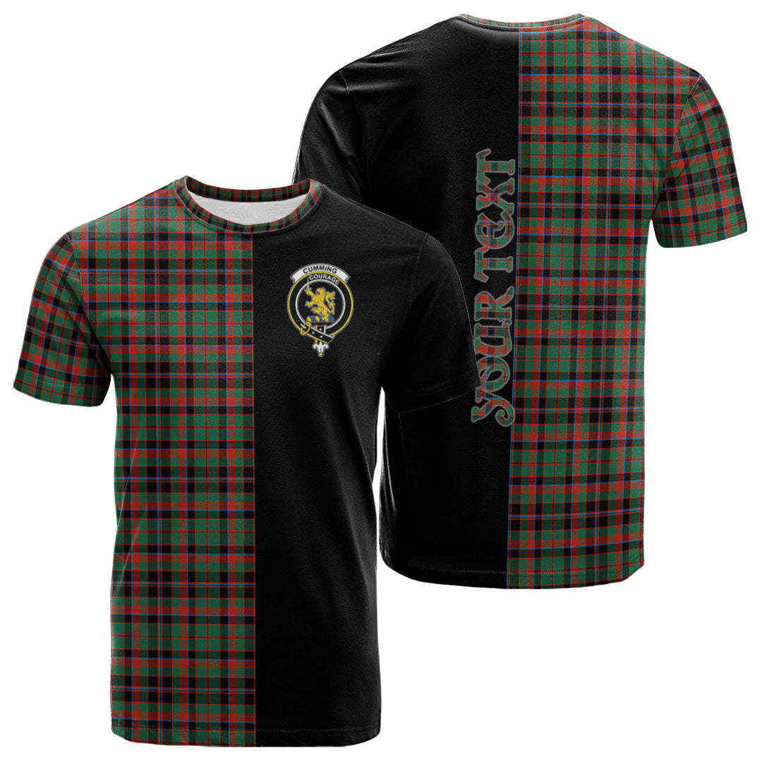 Printivon Cumming Hunting Ancient Tartan Personalize Half T shirt