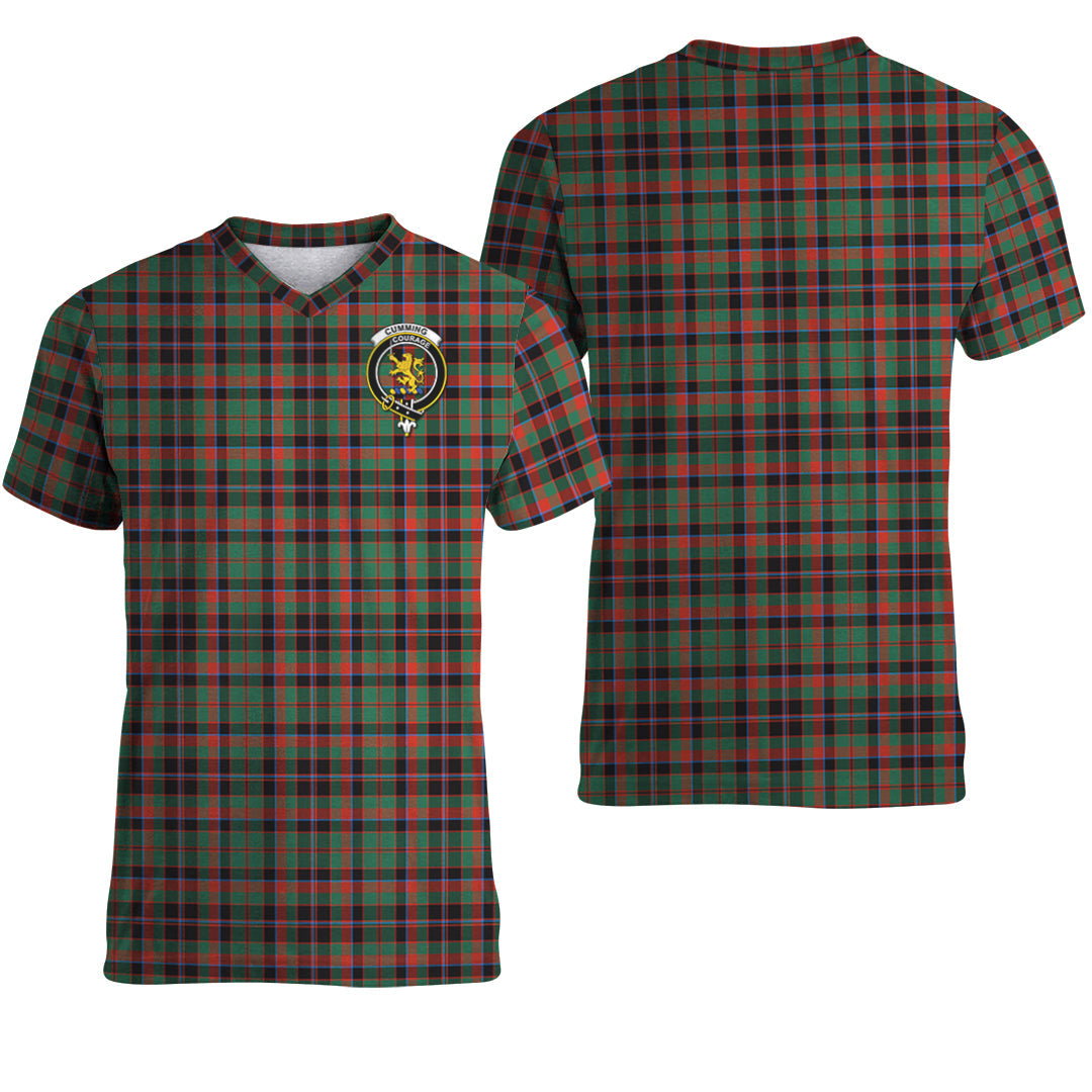 Printivon Cumming Hunting Ancient Tartan T Shirt