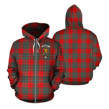 Printivon Cumming Modern Tartan Hoodie