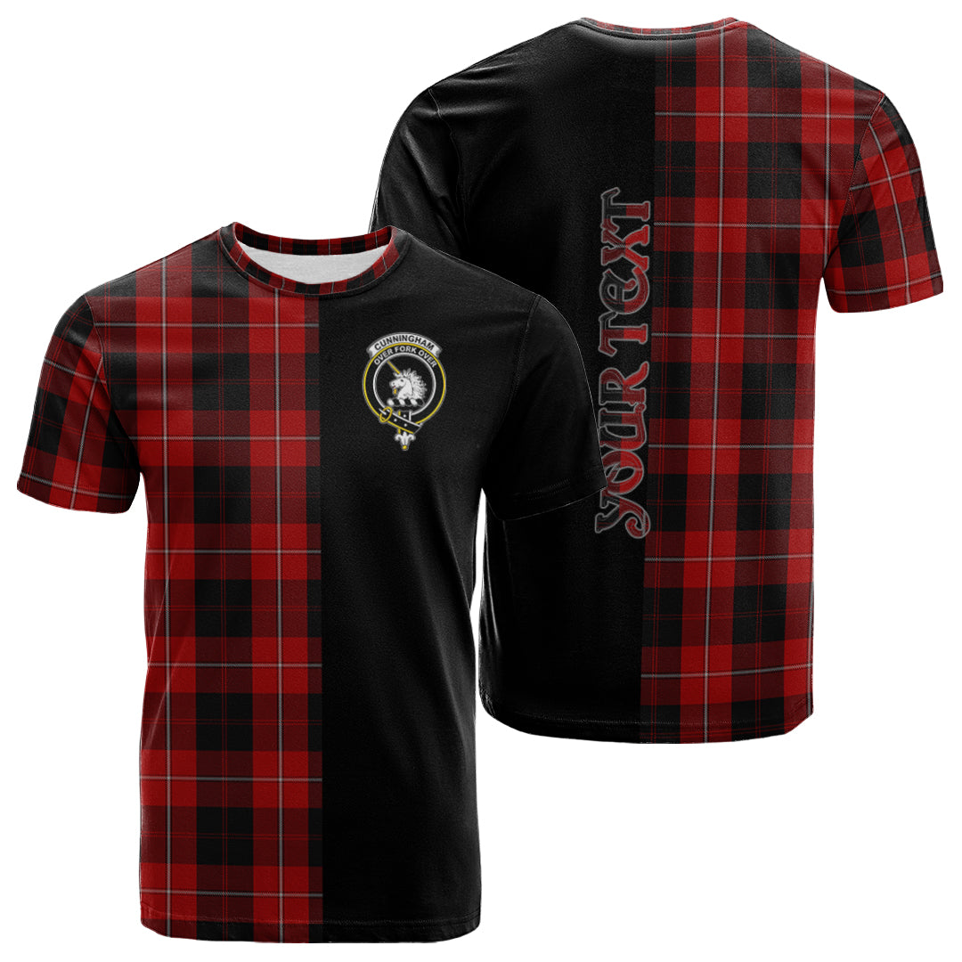 Printivon Cunningham Tartan Personalize Half T shirt