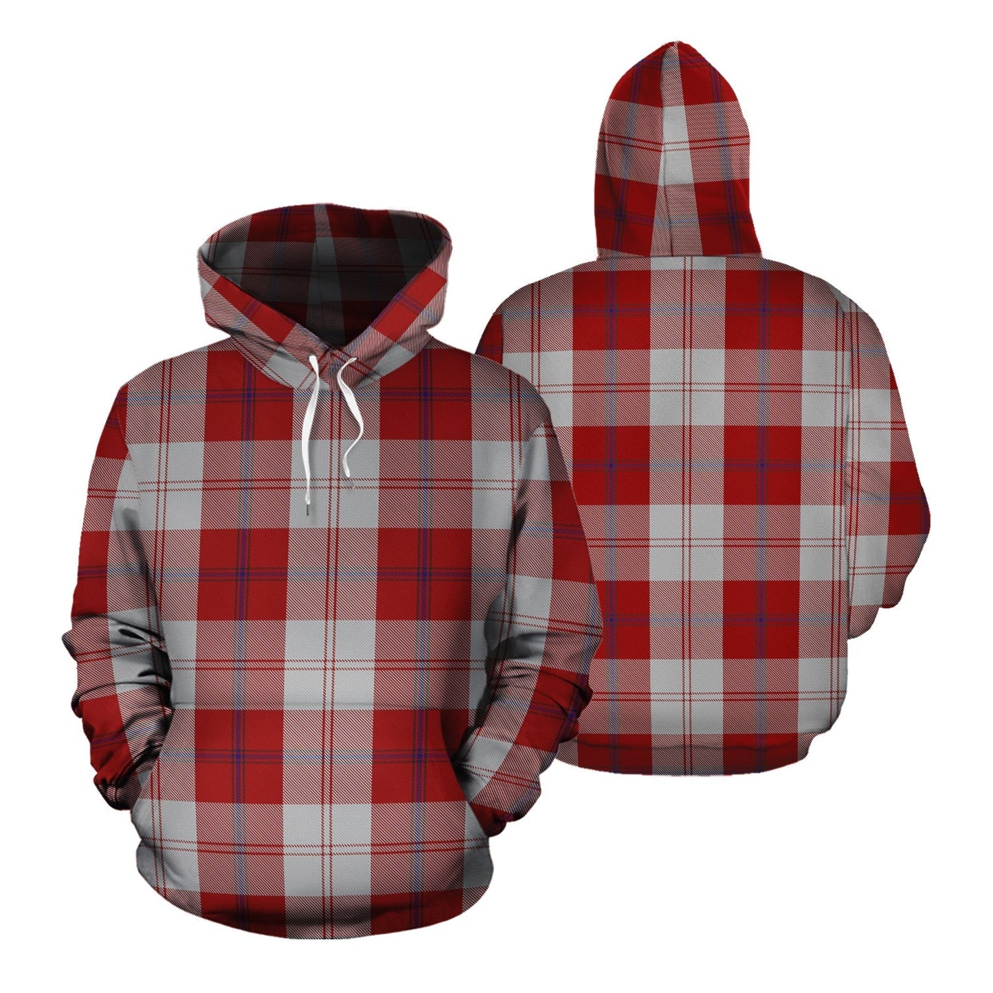 Printivon Cunningham Dress Tartan Hoodie
