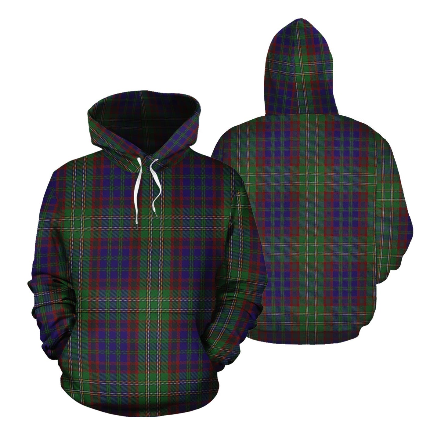 Printivon Cunningham Hunting Tartan Hoodie