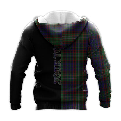 Printivon Cunningham Hunting Tartan Personalize Half Hoodie