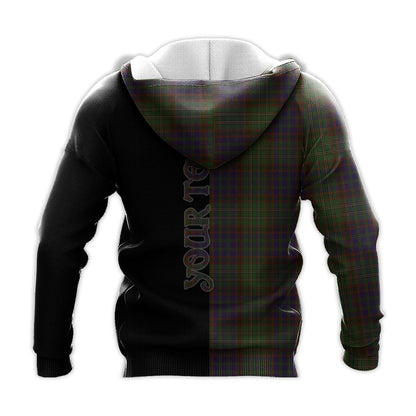Printivon Cunningham Hunting Modern Tartan Personalize Half Hoodie
