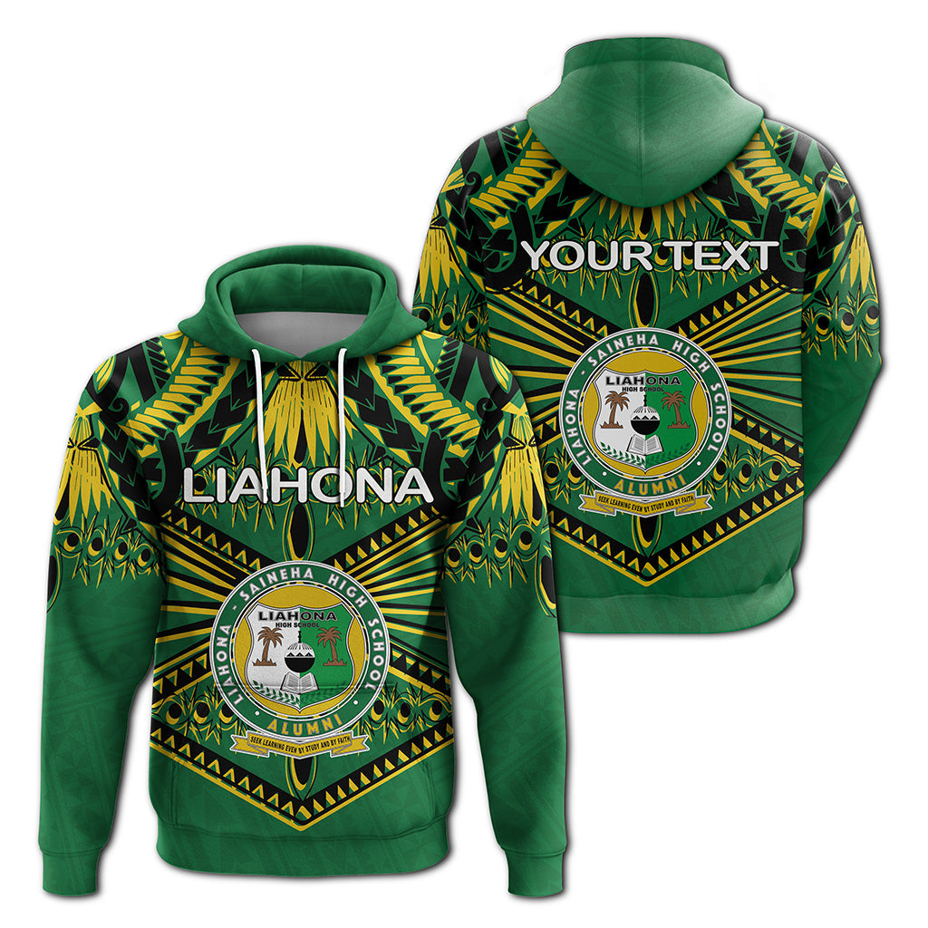 ( Personalised) Liahona High School Hoodie Tongan Ngatu