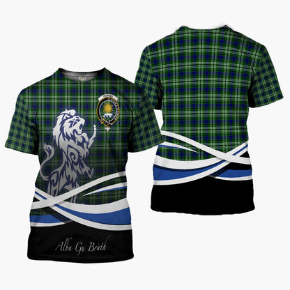 Printivon Purves Clan Crest Alba Gu Brath T Shirt Scotland Gift