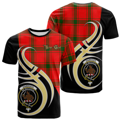 Printivon Darroch Tartan Crest Believe In Me T Shirt