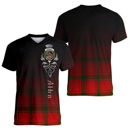 Printivon Darroch Tartan Crest Alba Celtic T Shirt