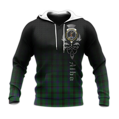Printivon Davidson Tartan Crest Alba Celtic Hoodie