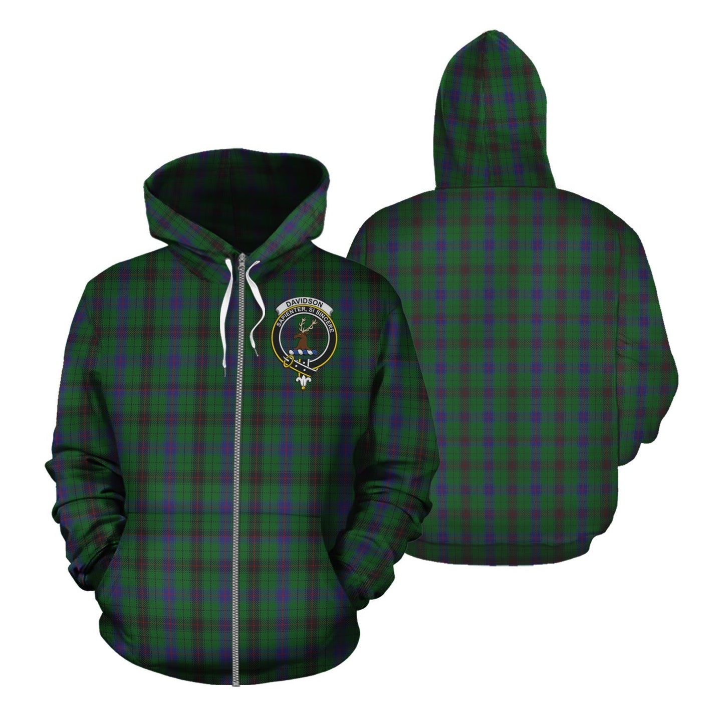 Printivon Davidson Tartan Hoodie