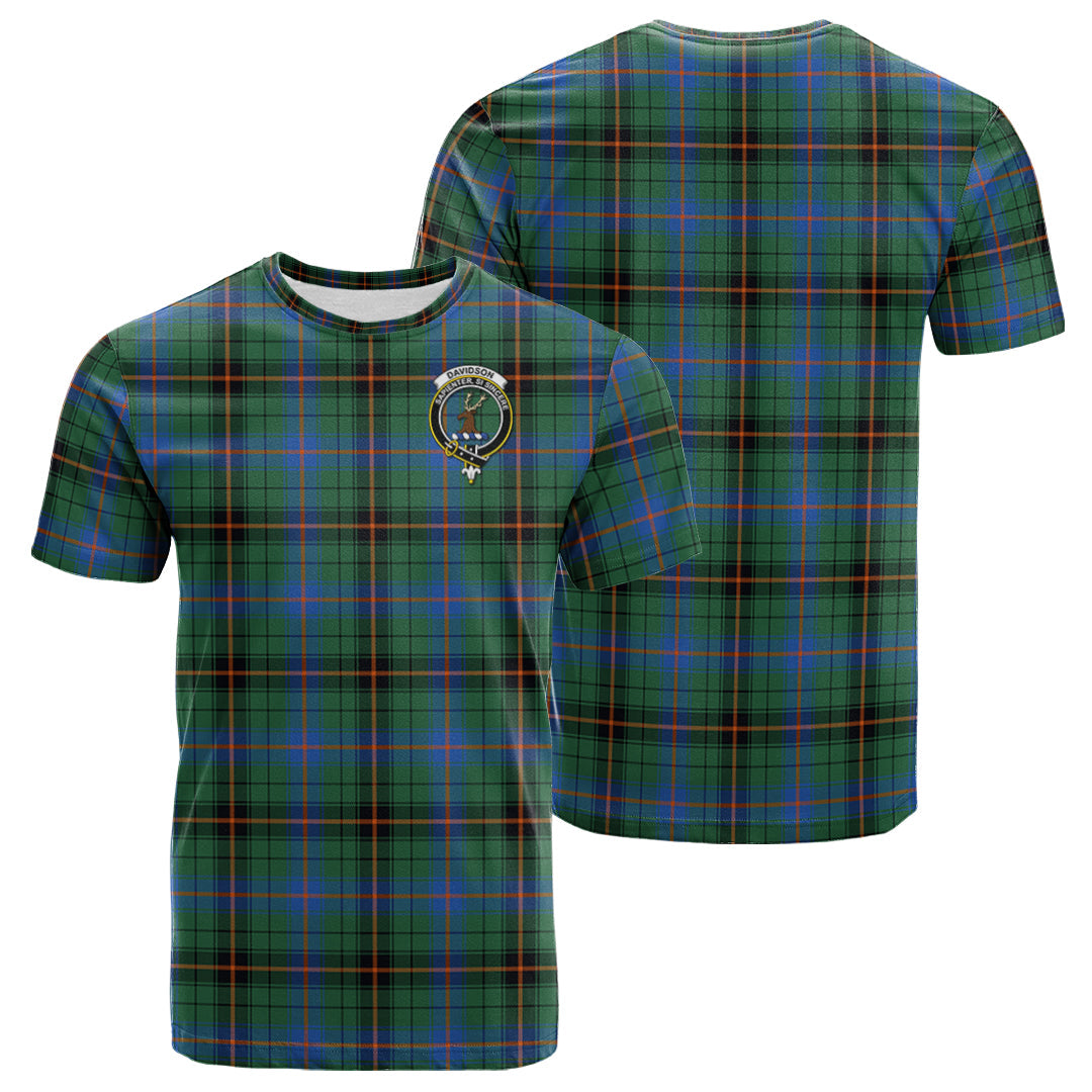 Printivon Davidson Ancient Tartan T Shirt