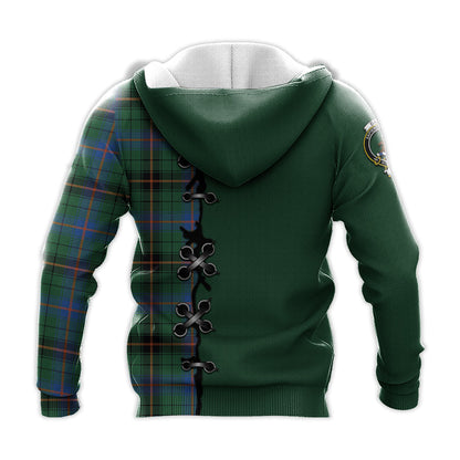 Printivon Davidson Ancient Tartan Hoodie Lion Rampant And Celtic Thistle Style