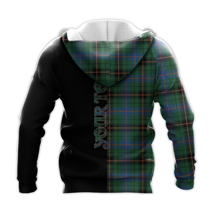 Printivon Davidson Ancient Tartan Personalize Half Hoodie