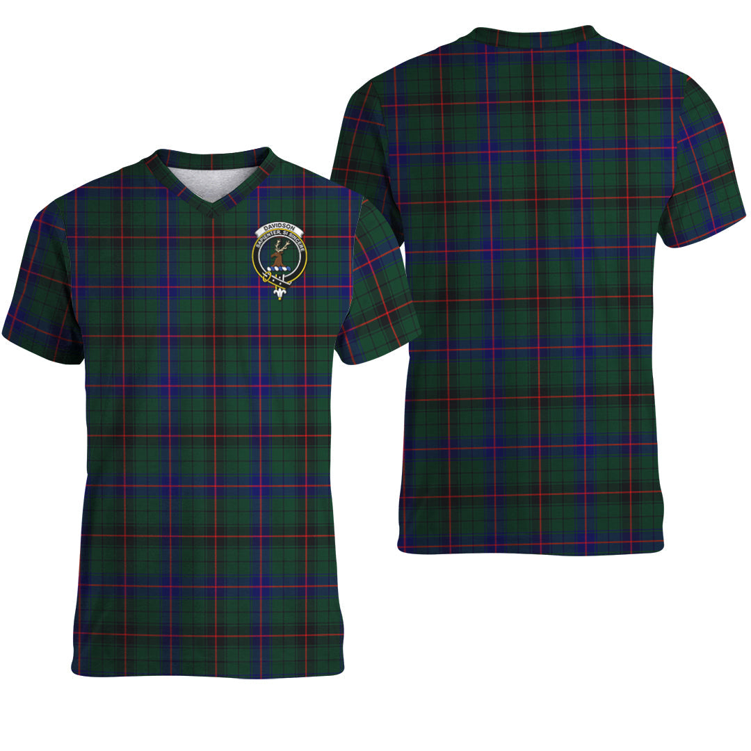 Printivon Davidson Modern Tartan T Shirt