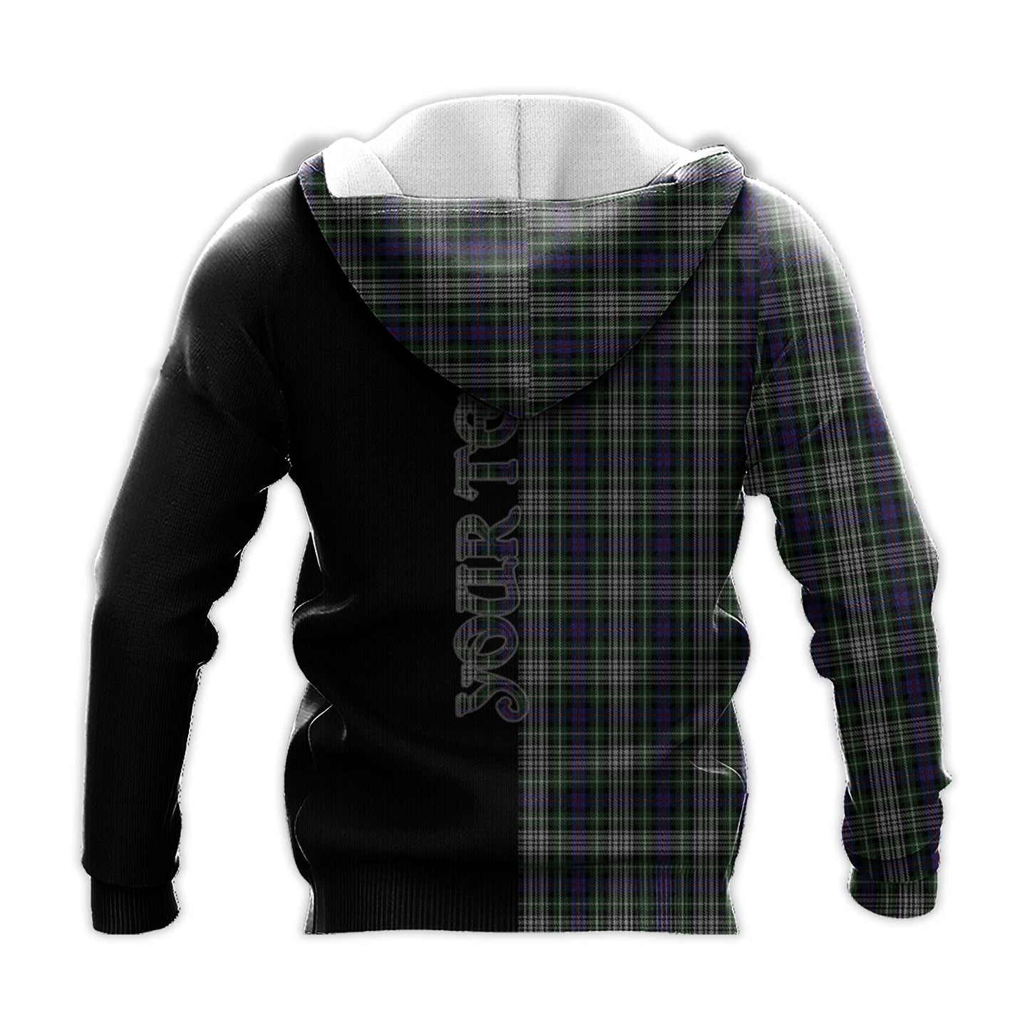 Printivon Davidson Of Tulloch Dress Tartan Personalize Half Hoodie