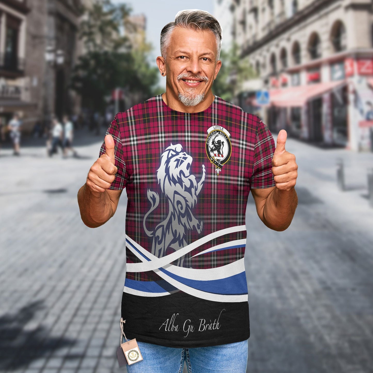 Printivon Little Clan Crest Alba Gu Brath T Shirt Scotland Gift