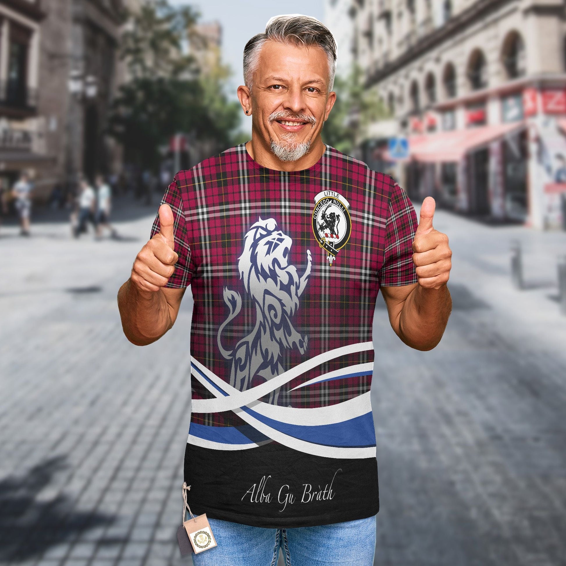 Printivon Little Clan Crest Alba Gu Brath T Shirt Scotland Gift
