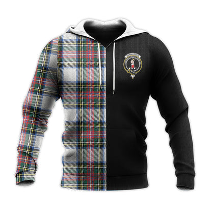 Printivon Dennistoun Tartan Personalize Half Hoodie