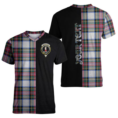 Printivon Dennistoun Tartan Personalize Half T shirt