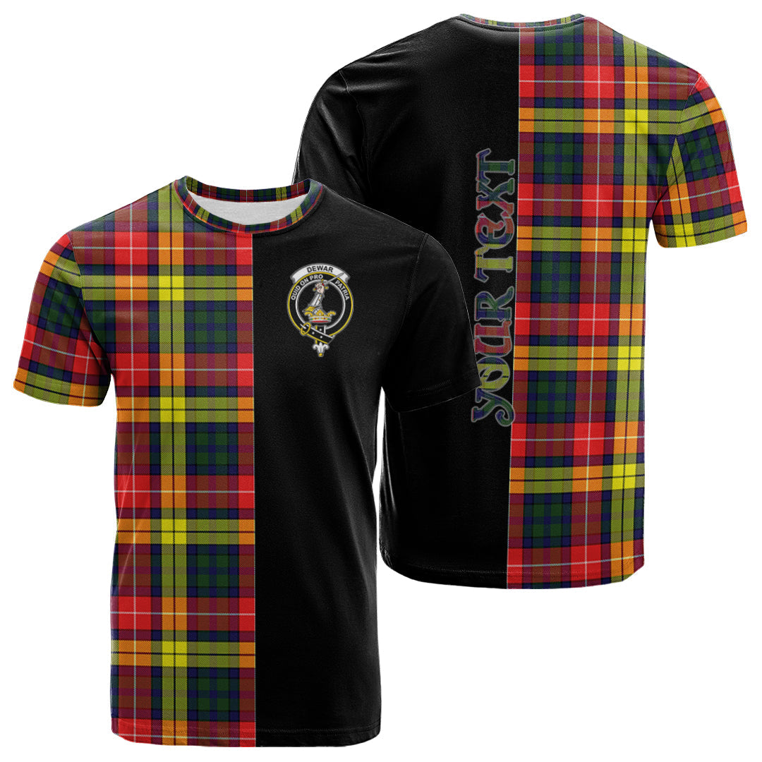 Printivon Dewar Tartan Personalize Half T shirt