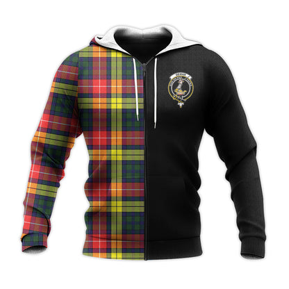 Printivon Dewar Tartan Personalize Half Hoodie