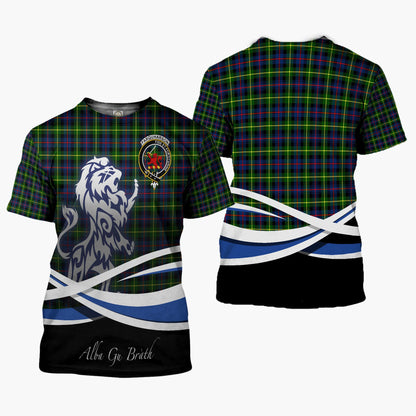 Printivon Farquharson Clan Crest Alba Gu Brath T Shirt Scotland Gift