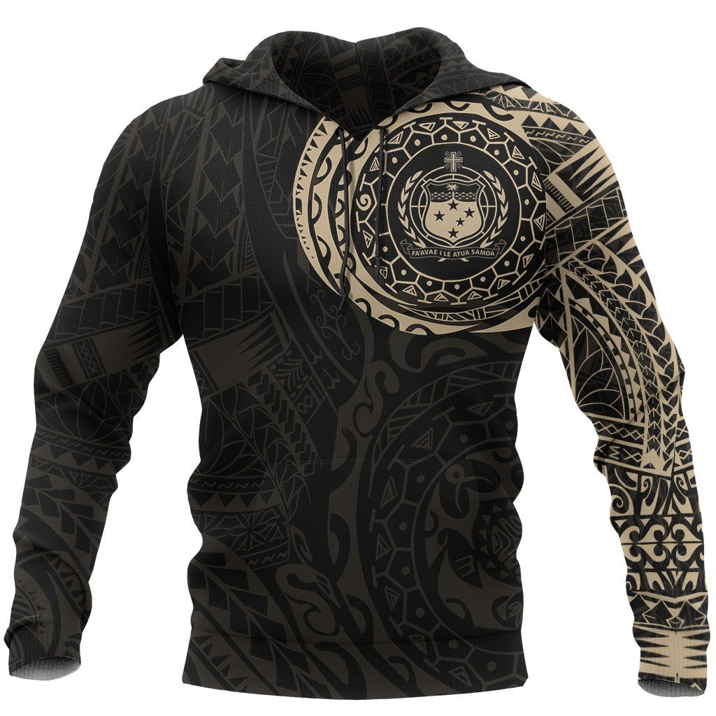 Samoa Hoodie Samoa Coat Of Arms Polynesian Tattoo A7